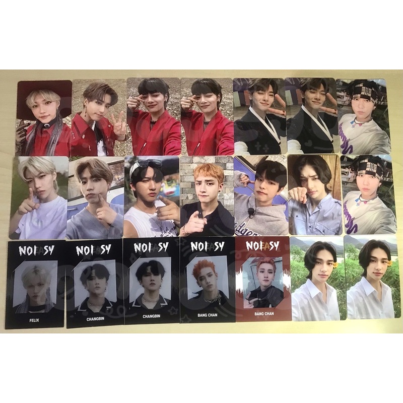 Photocard Stray Kids No Easy Bangchan Changbin Hyunjin HAN Felix