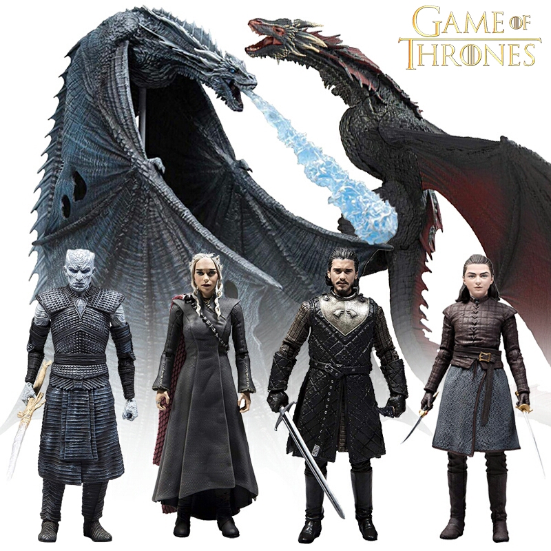 Game of thrones inspired action figures building blocks 