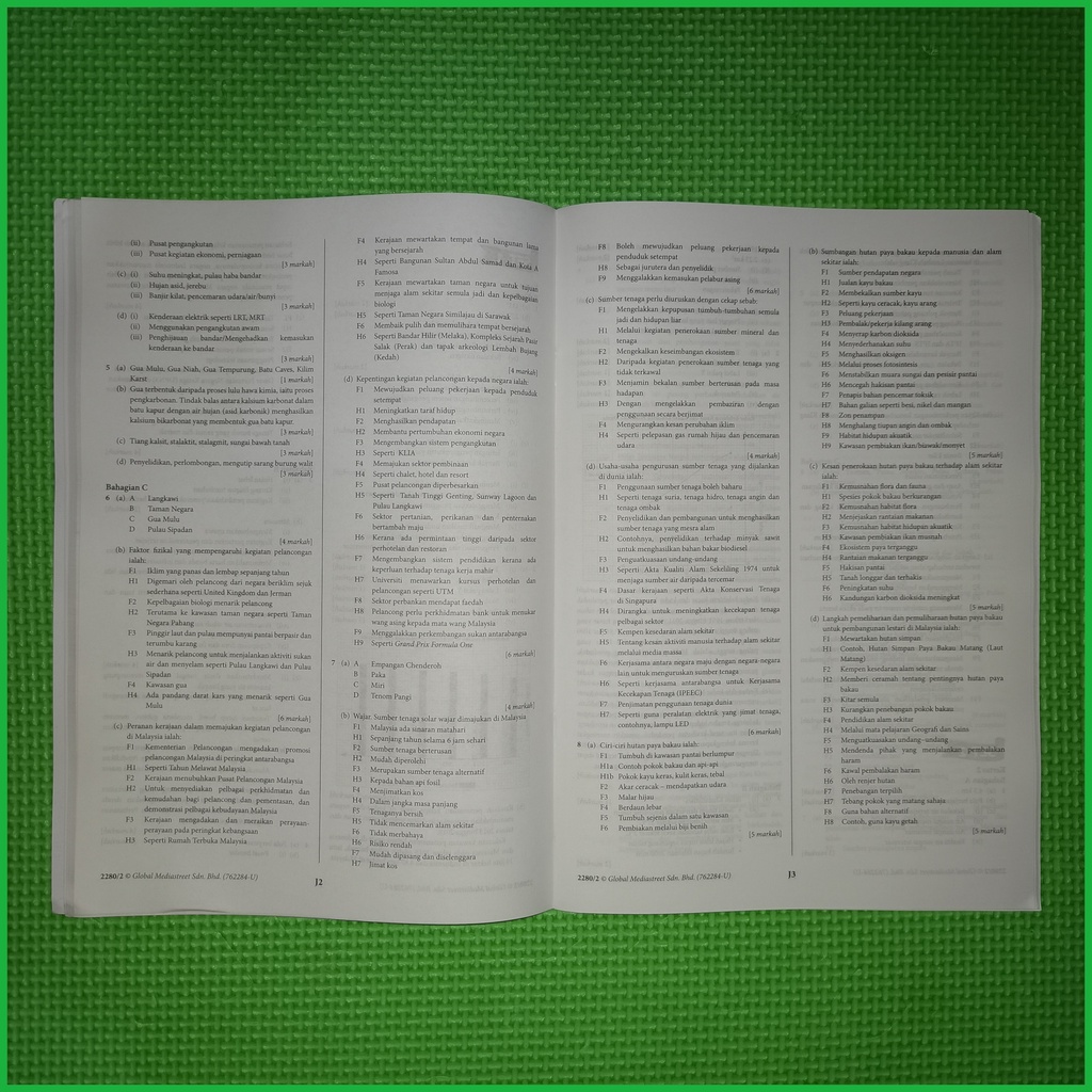 [2021] Kertas Model SPM KSSM Geografi Kertas 1 dan Kertas 2