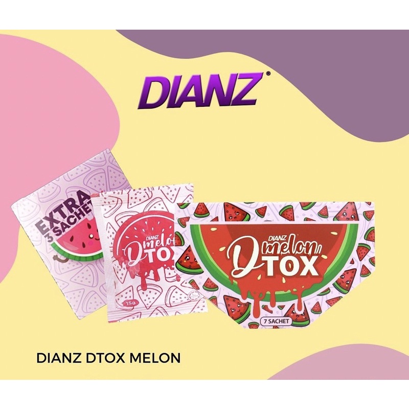 Detox dianz melon Cucumber Melon
