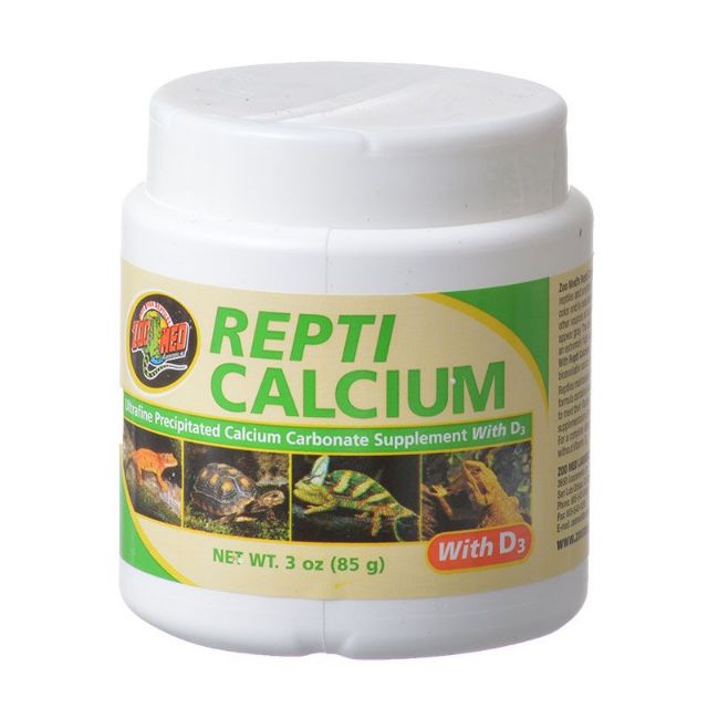 Zoo Med reptile calcium D3 repti calcium 85g with vitamin D3 for