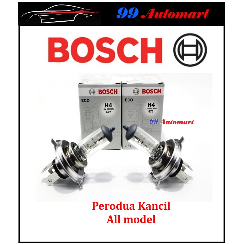 2 PC Bosch Perodua Kancil Headlamp HeadLight Light Bulb Shopee Malaysia