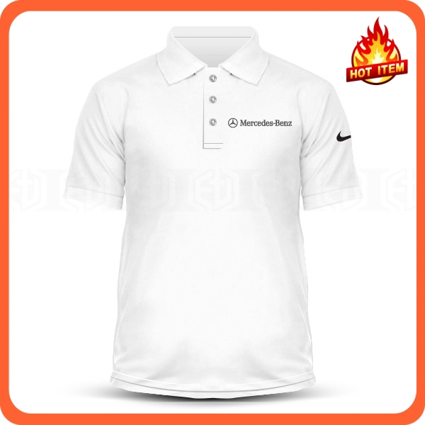 mercedes golf shirt