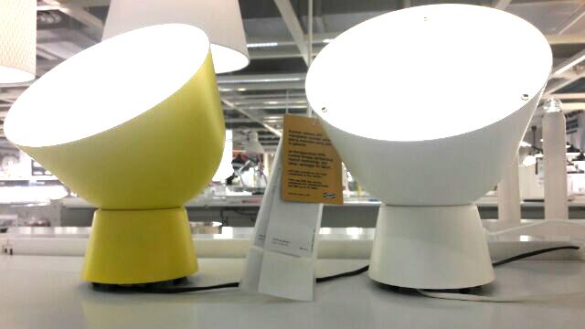 Ikea Ikea Ps 17 Table Lamp White Yellow Shopee Malaysia
