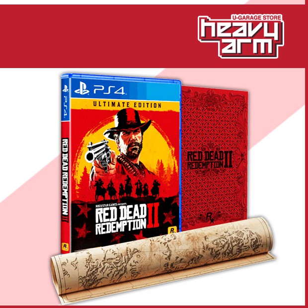 Ps4 Red Dead Redemption 2 Rdr 2 Ultimate English Chinese 荒野大镖客 救赎 2 Shopee Malaysia