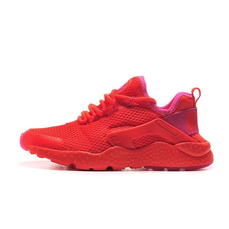 red huarache shoes
