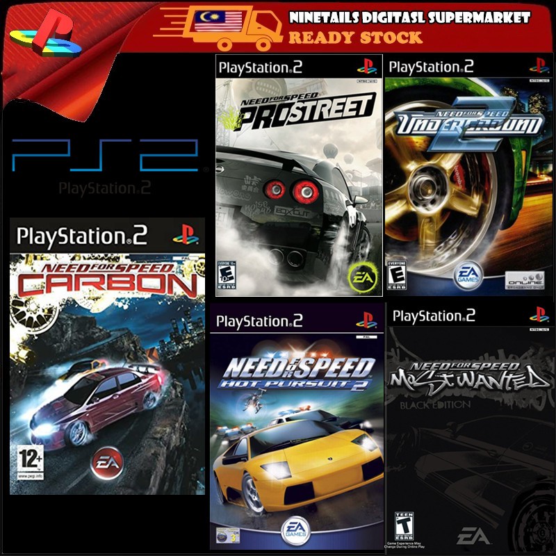 🎮 Ps2 Cd Games / Need For Speed Carbon / Hot Pursuit 2 / Most Wanted /  Prostreet / Underground Dvd Games | Shopee Malaysia