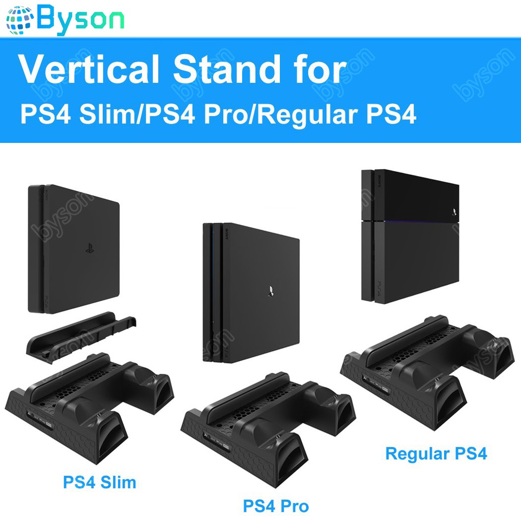 kootek vertical stand for ps4 pro with cooling fan review