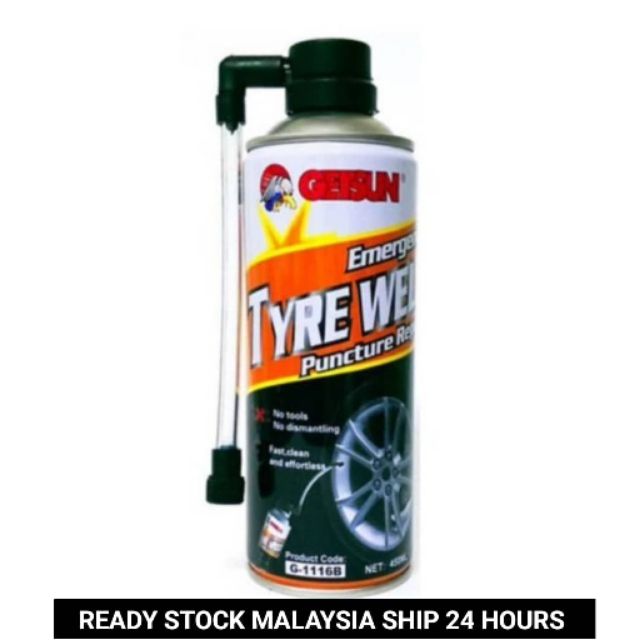 Getsun Car Tyre Weld Alat Kecemasan Tampal Tayar Kereta Bocor Pancit