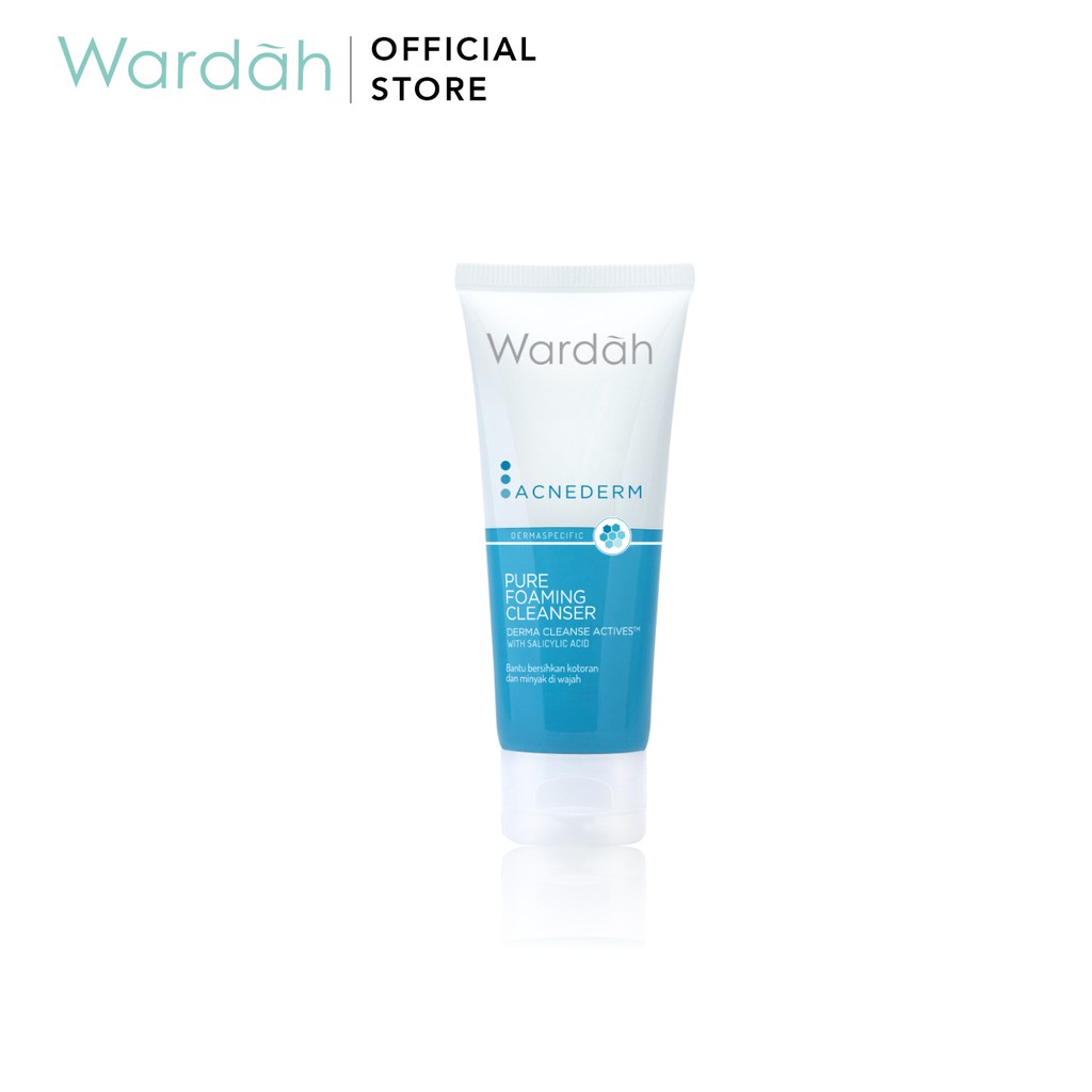 Wardah Acnederm Pure Foaming Cleanser 60ml | Shopee Malaysia