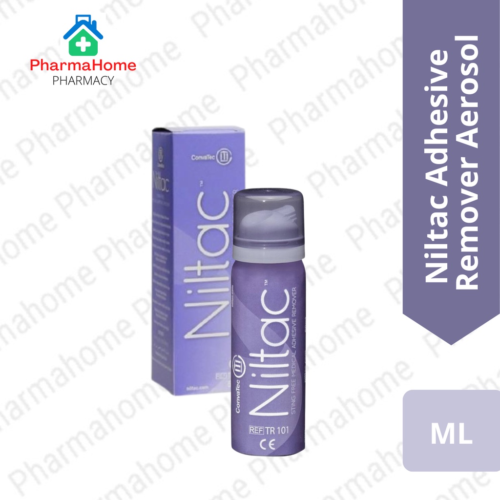 Niltac Sting Free Medical Adhesive Remover Aerosol Spray 50ml Shopee