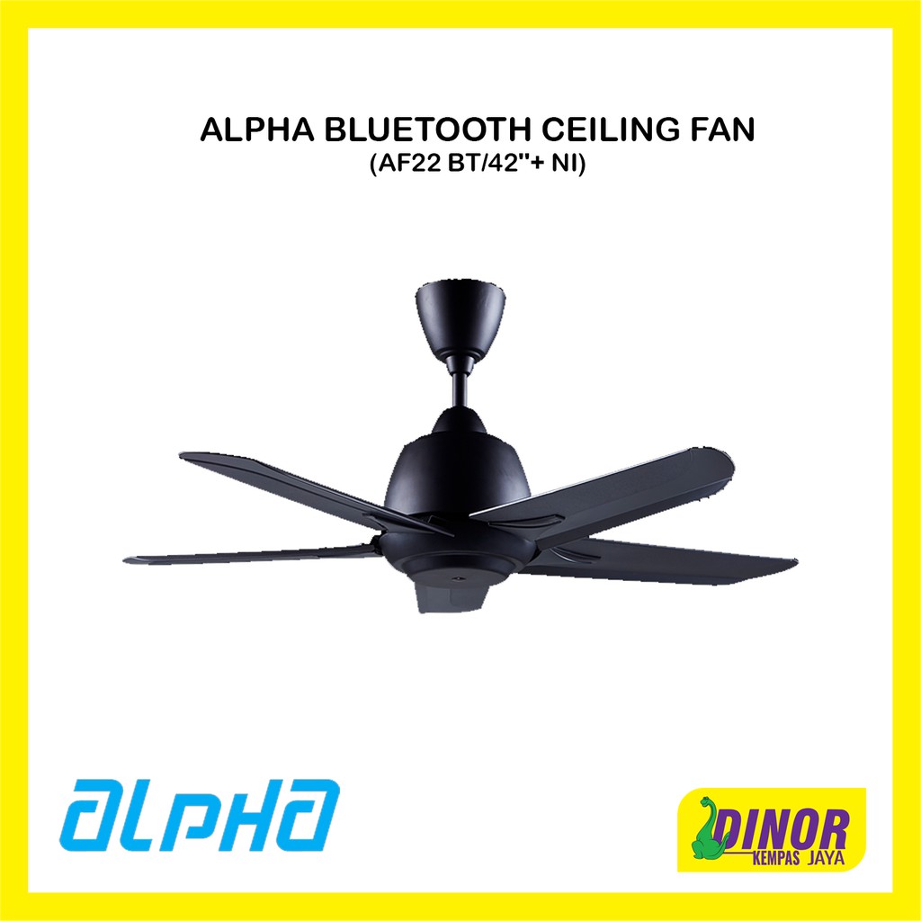 Alpha Bluetooth Ceiling Fan Af22 Bt 42 Ni