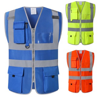🔥READY STOCK🔥Hi Vis Vest Reflective Protective Clothing Equipment Safety Vest