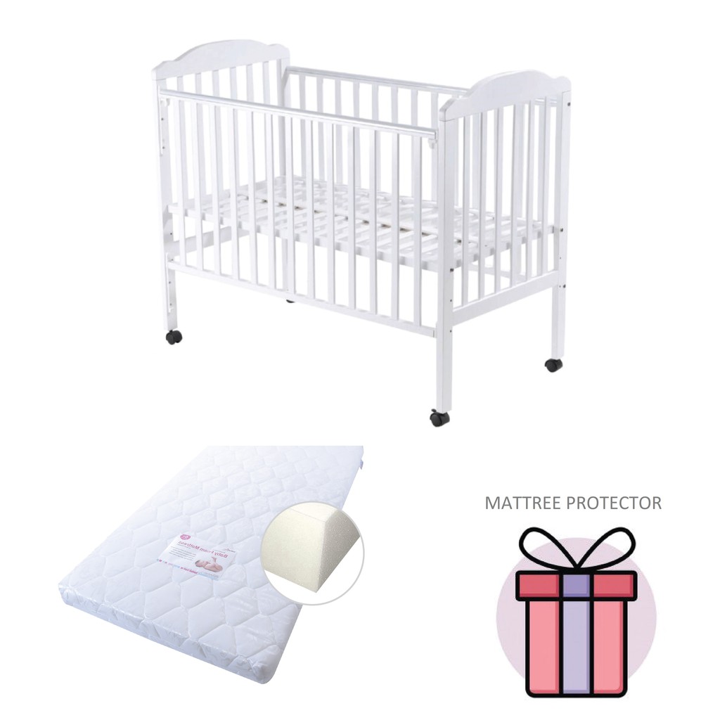 Buy Babylove Solid Wood Basic Cot 60 X 1cm Seetracker Malaysia