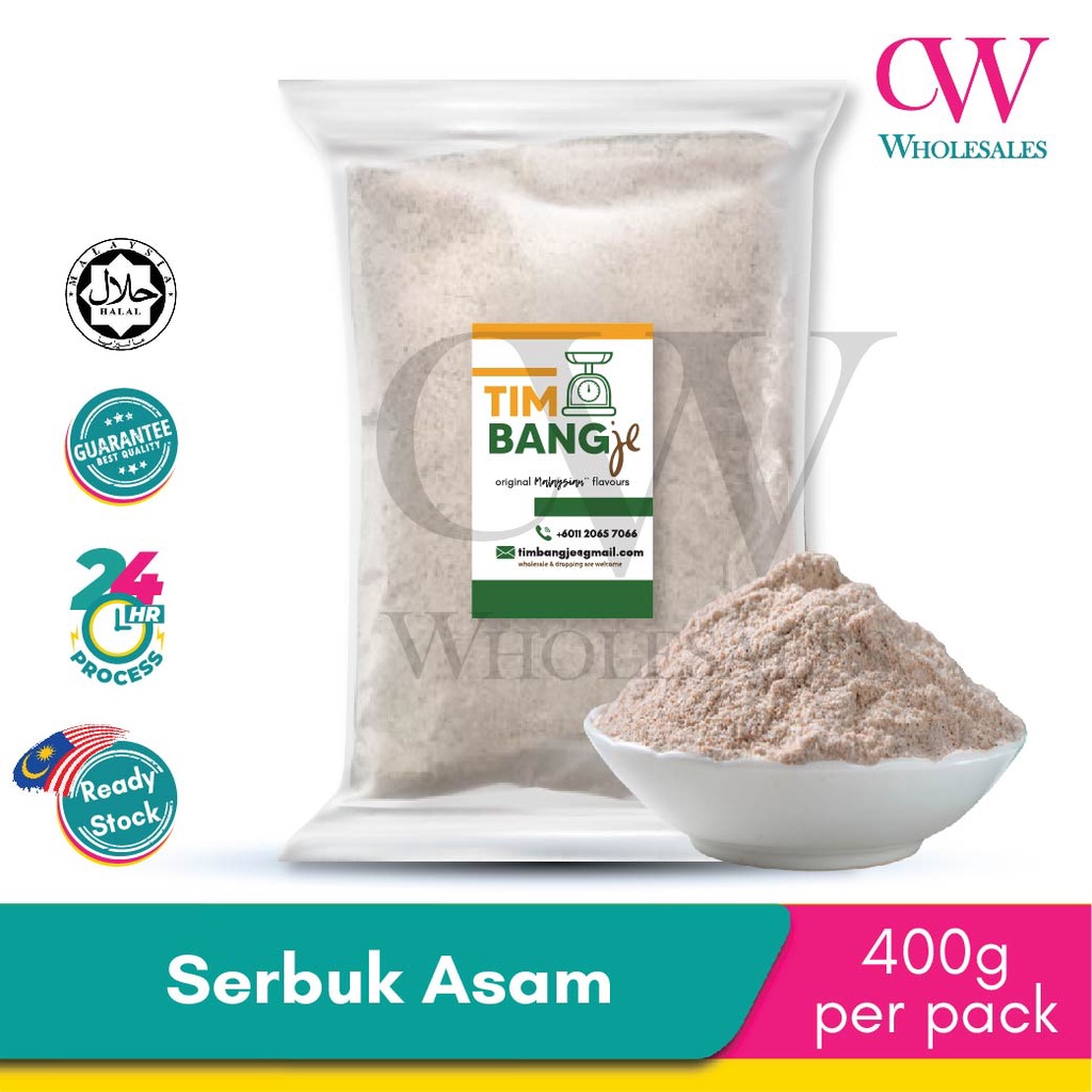 Serbuk Asam Cap Harimau Plum Powder 400g 200g 50g Shopee Malaysia