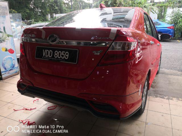 PERODUA BEZZA REAR DIFFUSER ( FOR GEAR UP BODYKIT 