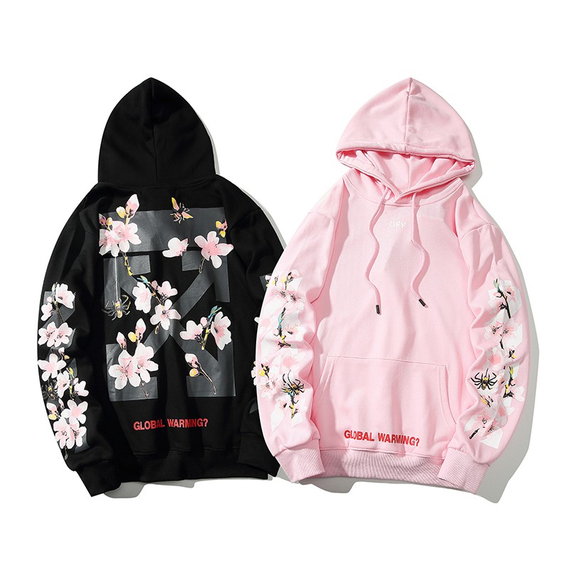 global warming off white hoodie