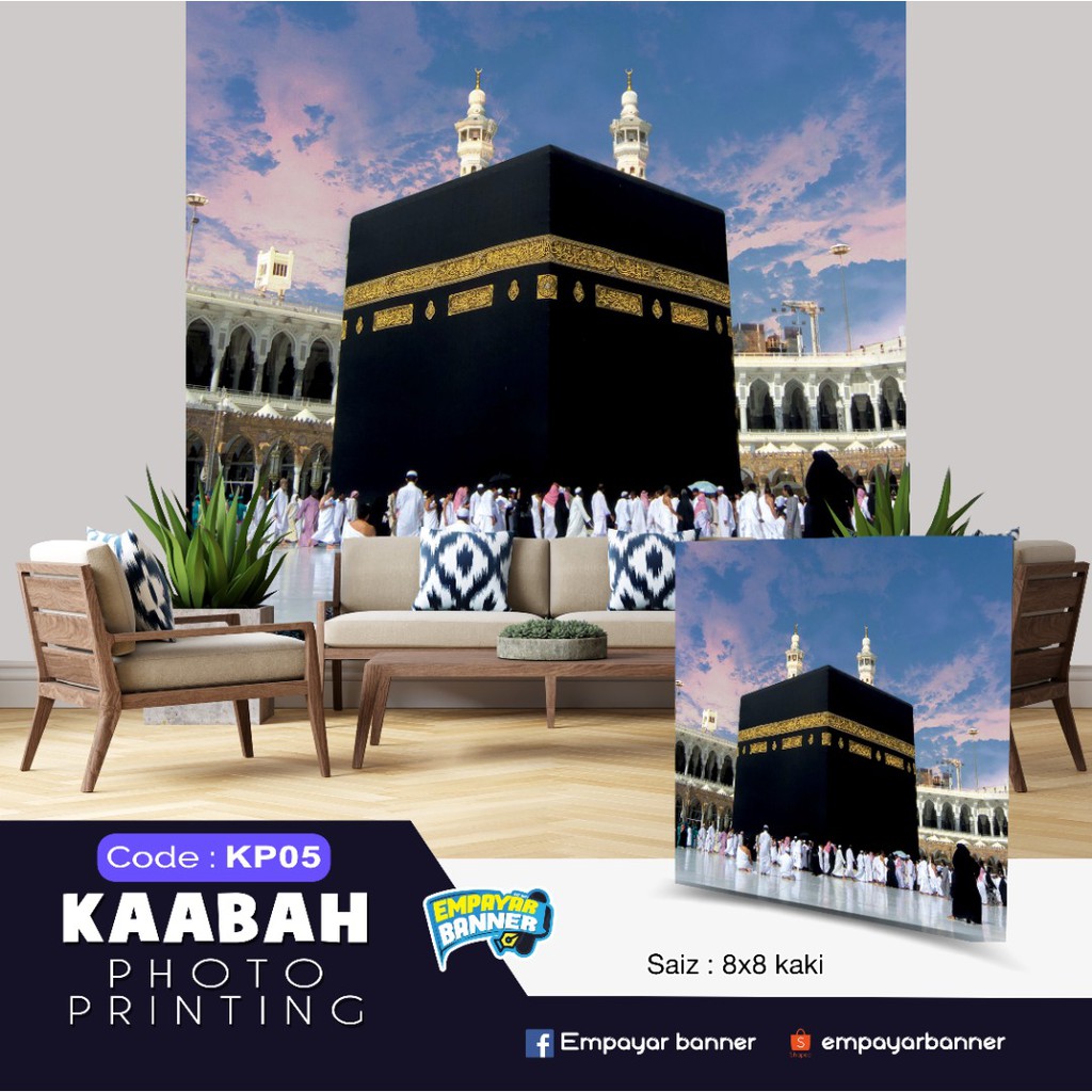 Buy Backdrop Kaabah Hiasan Seetracker Malaysia