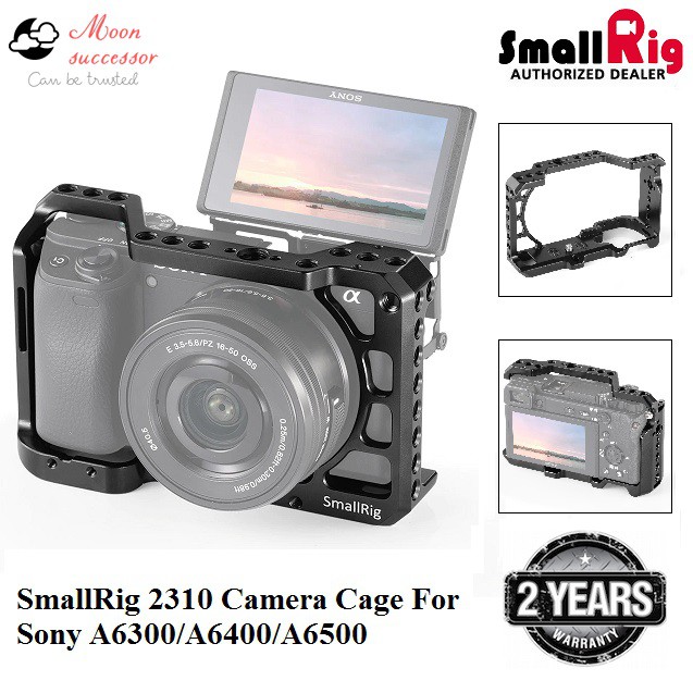 Smallrig 2310 Camera Cage For Sony A6300 A6400 A6500 Shopee Malaysia