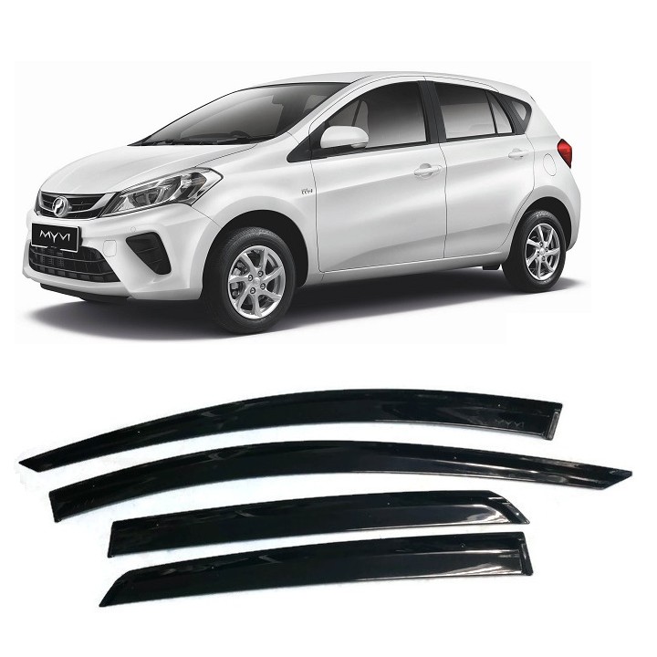 PERODUA MYVI DOOR VISOR 2018 INJECTION (SMALL ABOUT 7CM 