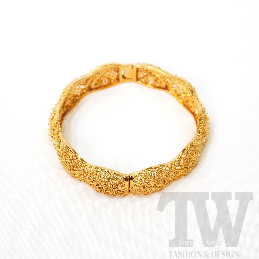 Tradisional Gelang Tangan Melayu Emas / Malay Traditional Gold Bangle