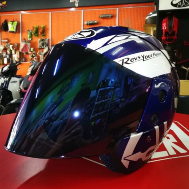 Tsr Yamaha Movistar Helmet Y15 Lc135 Ysuku Vr46 Rossi Shopee Malaysia