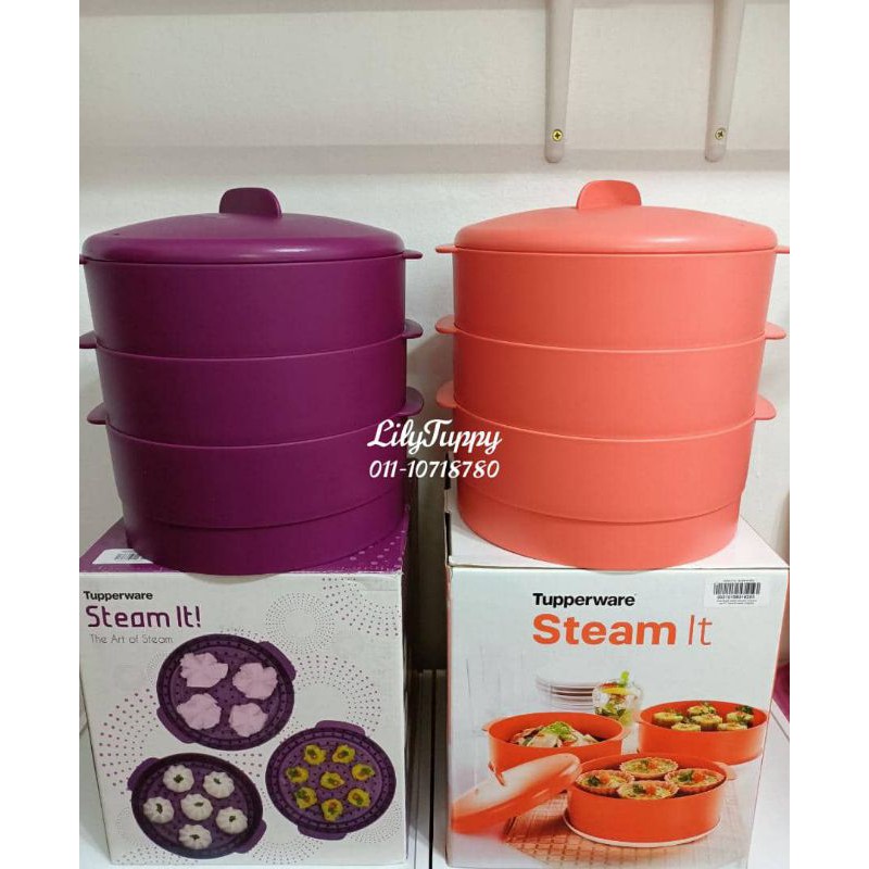 Steam It 3 Layer : Bekas Kukus Paling Mudah dan Cepat Tupperware