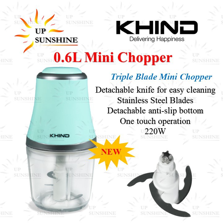 Khind Mini Food Chopper FPC900 Shopee Malaysia