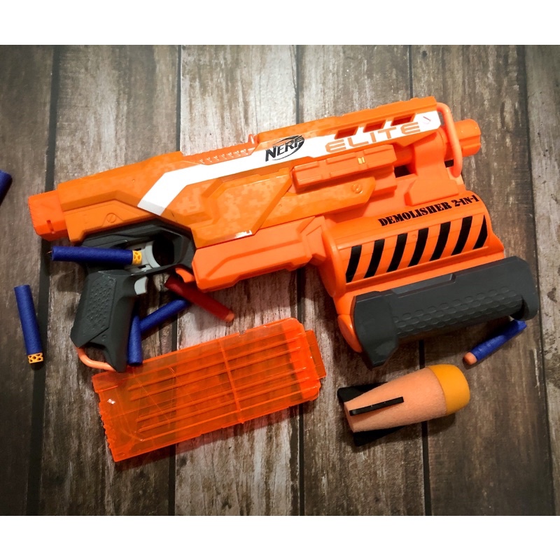 [serious?] Nerf Elite Demolisher Motorized Flywheel Blaster With ...