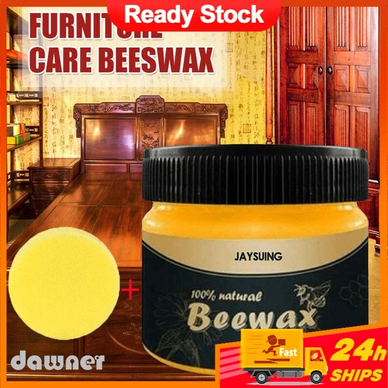 Beewax Wood Polish Beeswax Furniture Leather Care Home Cleaning Protect