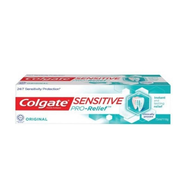 Colgate Sensitive Pro Relief Original Toothpaste 110g Shopee Malaysia