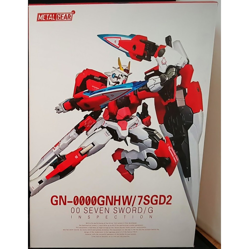 Mc Metal Metal Gear 1 100 Scale Gundam Oo Seven Sword G Inspection Shopee Malaysia