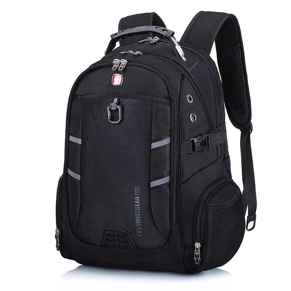 Multifunction Laptop Backpack (black) Shopee Malaysia