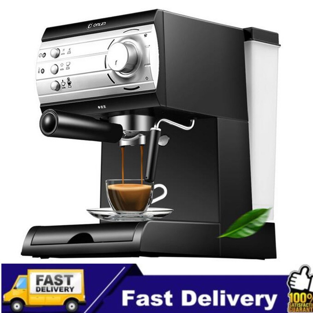 Donlim DL-KF6001  Semi-Auto Espresso Italian Cafe Machine Pump Steam Coffee Maker 1.5L espresso machine