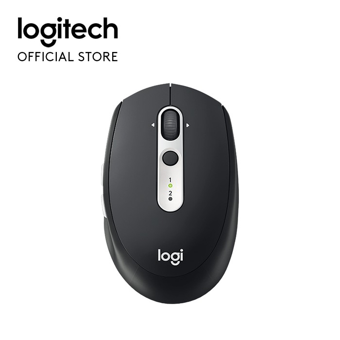 Logitech M585 Wireless Mouse, Multi-Device, Bluetooth Or 2.4GHz Wireless Mouse with USB Unifying Receiver Grey