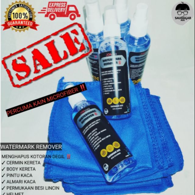 WATERMARK REMOVER. PENCUCI CERMIN. KILAT CERMIN.  Shopee Malaysia