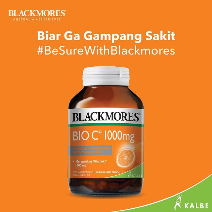 Blackmores Bio C 1000mg 90 90 Tabs Vitamins Shopee Malaysia