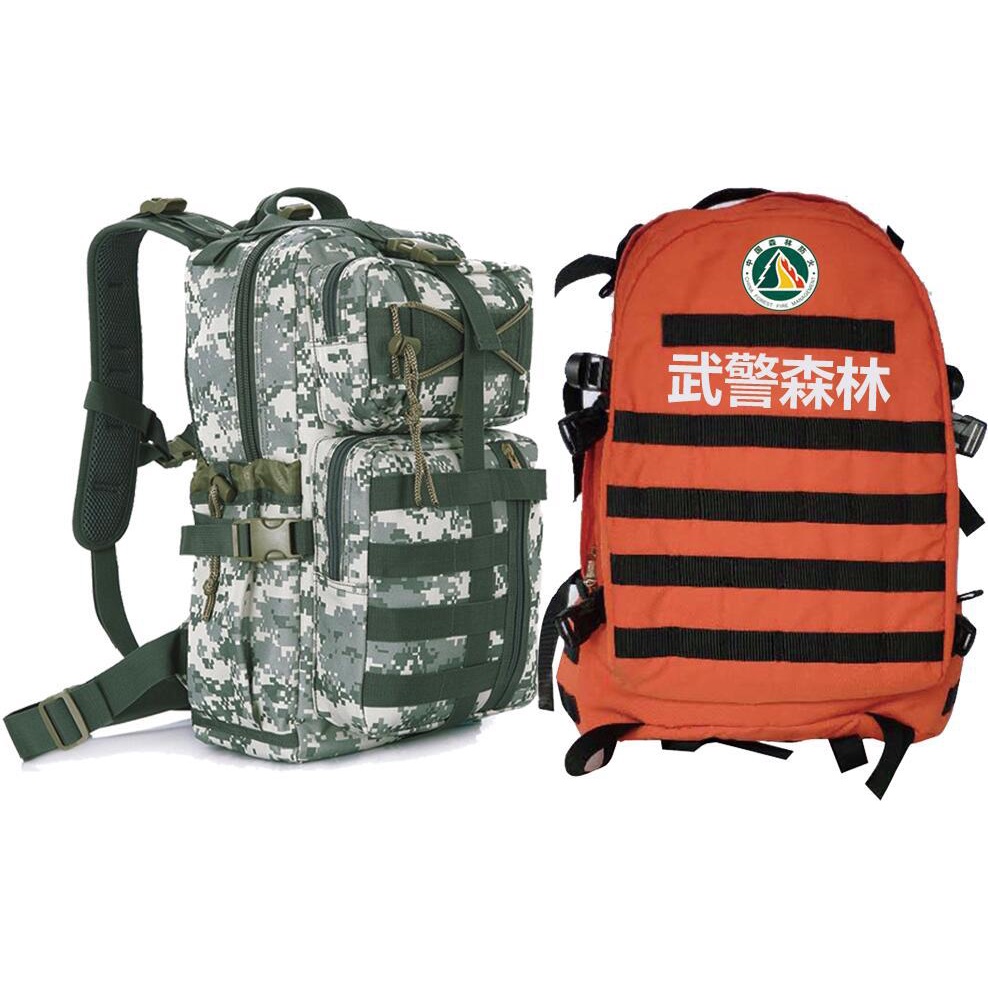 Weitai Forest Fireproof Small Backpack Aramid Flame Retardant Backpack30LOxford Cloth Equipment Backpack Large Capacity