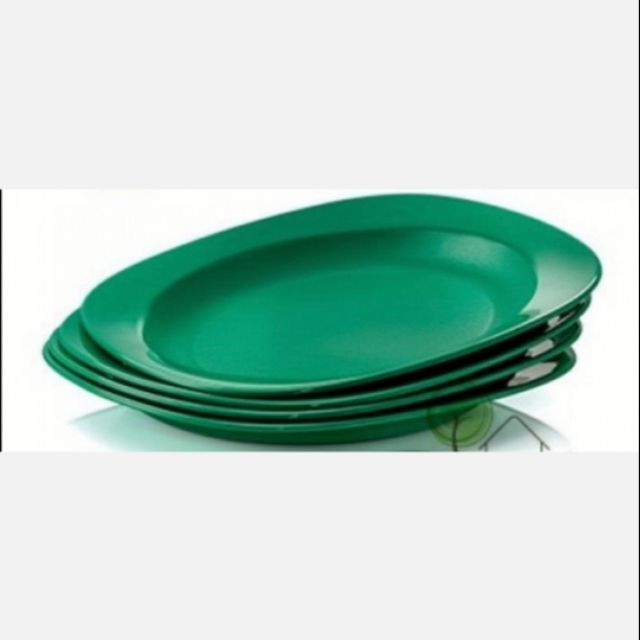 ❤️2021❤️ Tupperware Emerald Plates(4pcs)