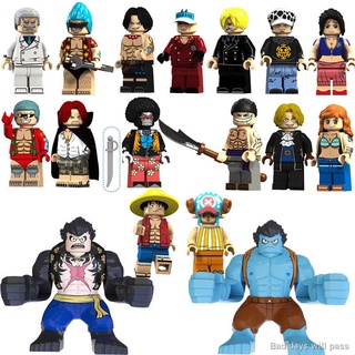CKL One Piece Red-Haired Shanks Pirate DIY Nano Blocks Diamond Mini Building Toy 