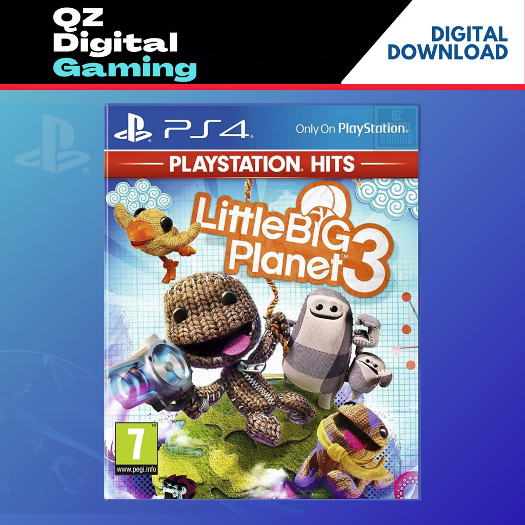 little big planet 3 ps4 download