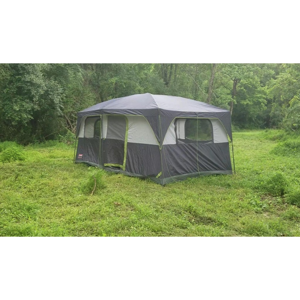 Coleman Prairie Breeze Lighted Cabin Tent 9 Person Shopee Malaysia