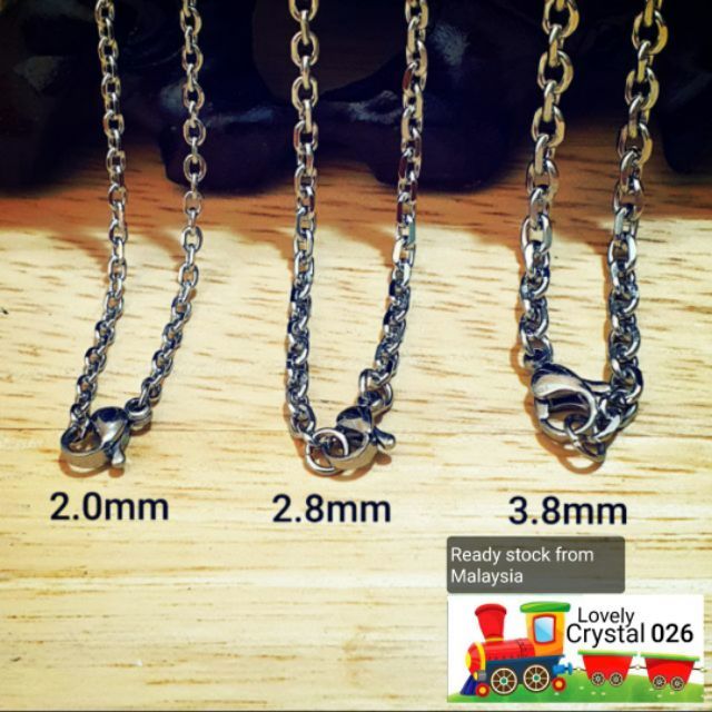 Rantai Sauh Stainless Steel 304 ChainRantai Leher.Creative stainless