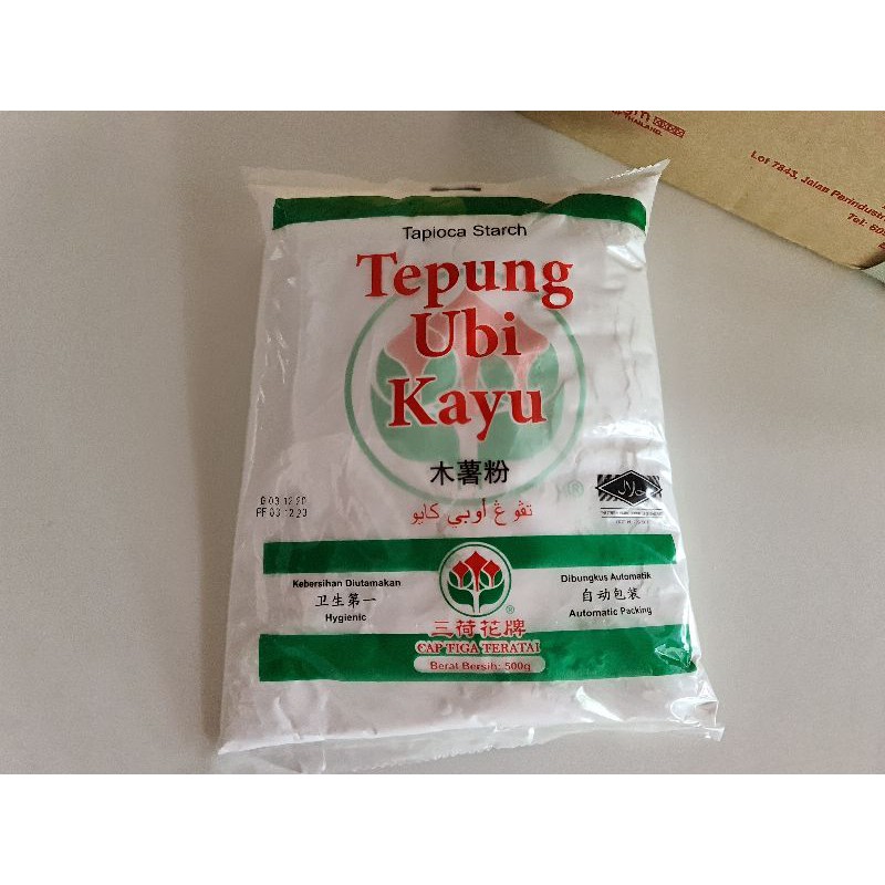 Tepung Ubikayu Cap Tiga Teratai 500g | Shopee Malaysia