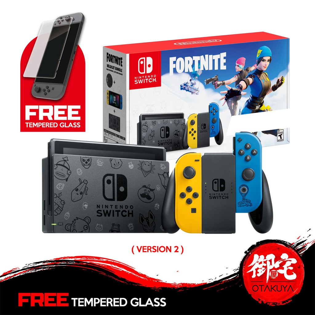 Nintendo Switch V2 Bundle + Pre Installed Full Game FREE Tempered Glass (1 Year Nintendo Offcial Warranty) | Shopee Malaysia