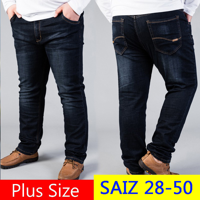 Seluar Jeans Lelaki Plus Size Saiz Besar 50 Seluar Denim ...