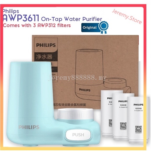 【Direct Drinking】Philips water purifier home faucet filter tap water purification kitchen straight drink machine AWP3611