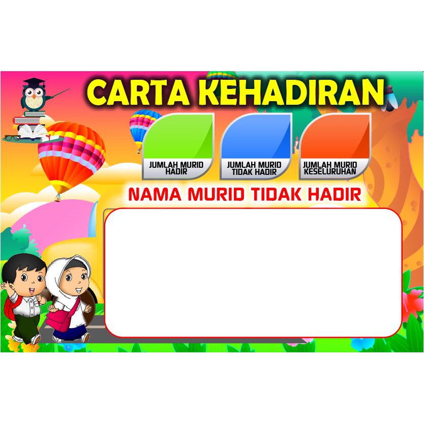 Carta Kehadiran Kelas Abad 21 Kevin Hudson