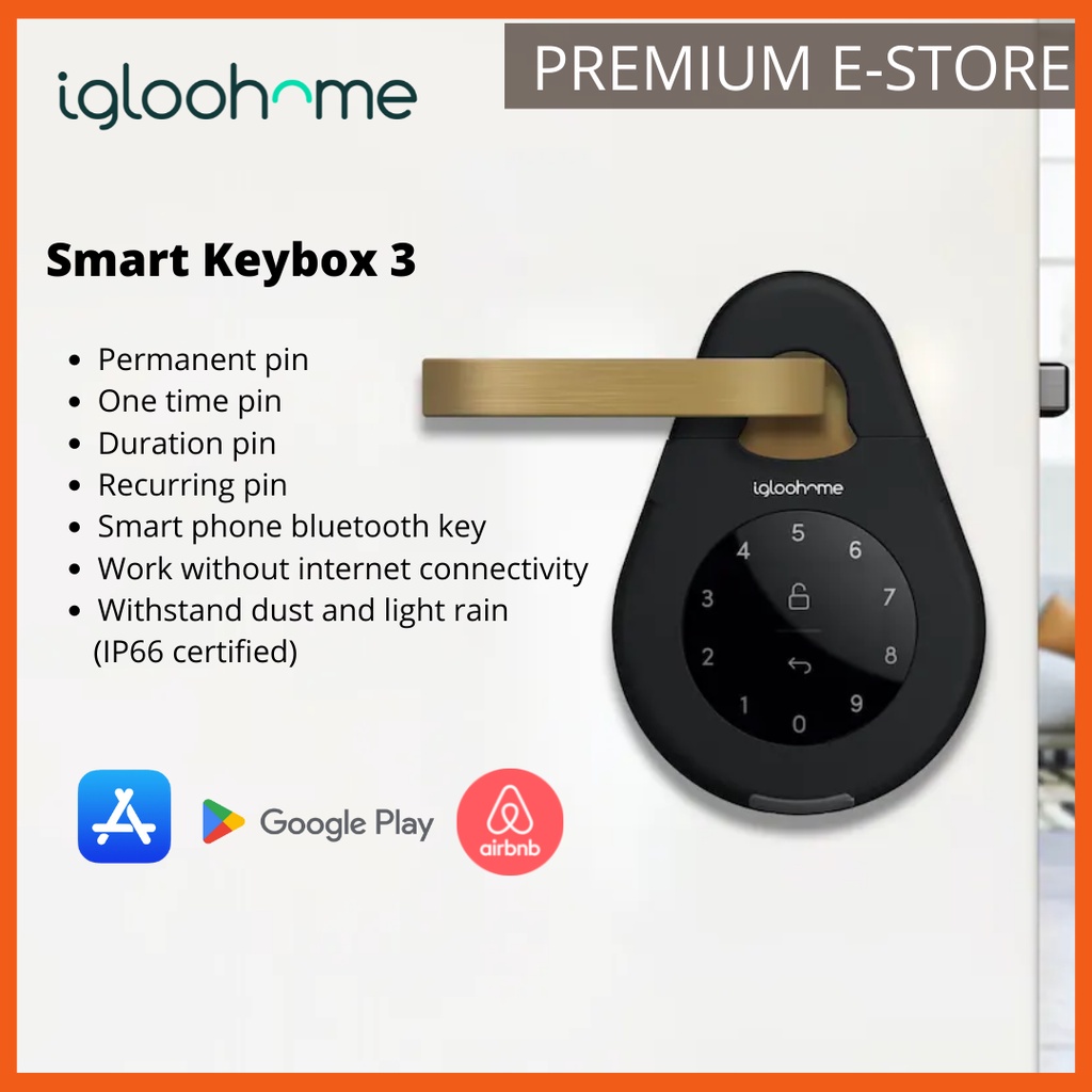 Igloohome Smart Keybox 3 (2022 Version) | Shopee Malaysia