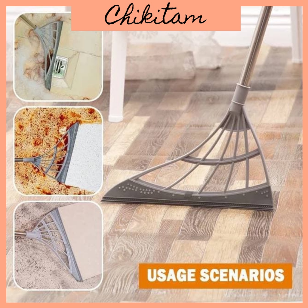 Penyapu Swipe Pembersih Rumah Mop Kering & Basah Serbaguna 5dalam1